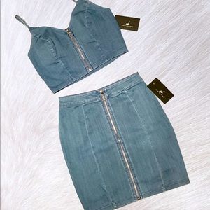 Kira Denim Set